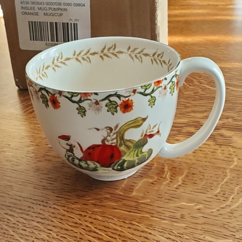 Anthropologie Inslee Fariss Autumn's Bounty Mug - pumpkin - Picture 10 of 16